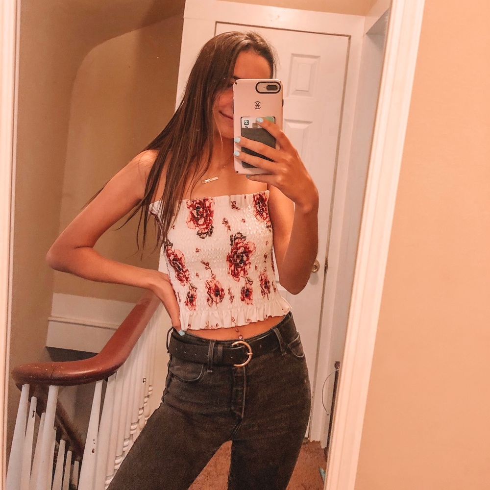 Floral Tube Top